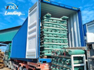 Loading-container-wooden-broom-handles