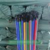 Thick Multi-Color Design Wooden Broom Handles – Robust & Visually Dynamic for Export