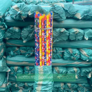 Flower-Wooden-Broom-Handle