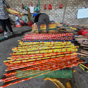 Flower-Wooden-Broom-Handle