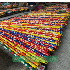 Flower-Wooden-Broom-Handle